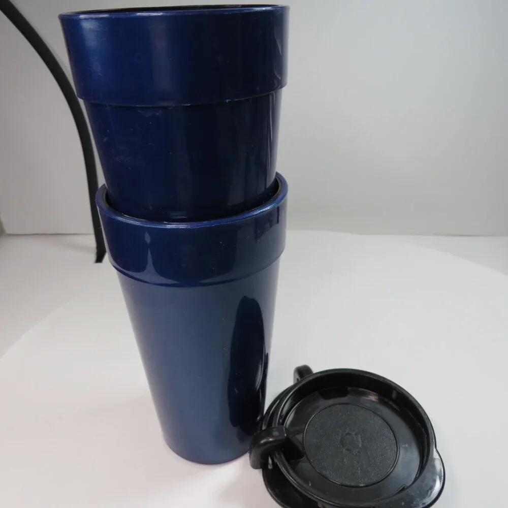 Vintage Betras USA Insulated Travel Tumblers (Set of 2) 